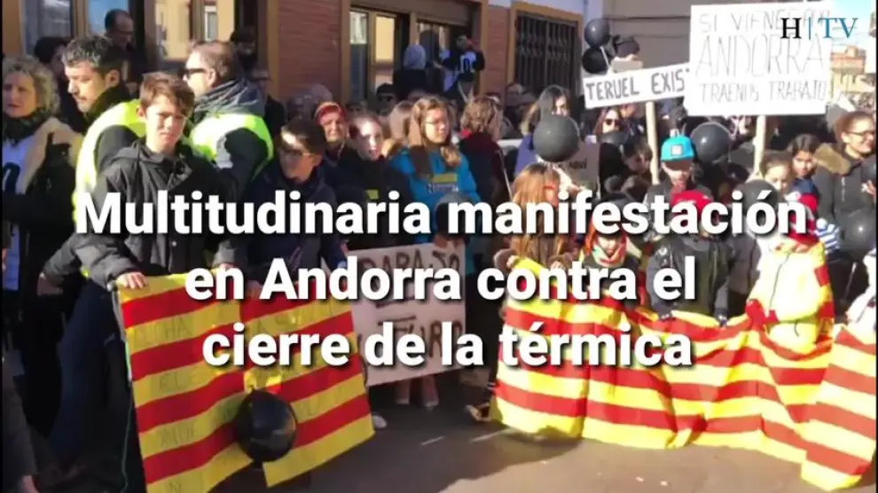 Miles de personas reclaman en Andorra industrias alternativas a la térmica