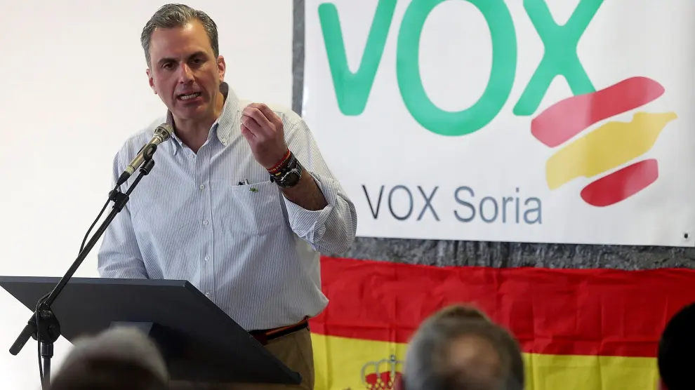 El secretario general de Vox, Javier Ortega Smith.