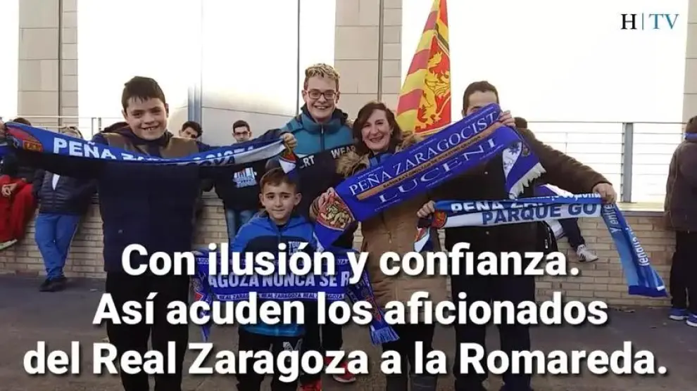 Ilusión y confianza en el Real Zaragoza a las puertas de la Romareda