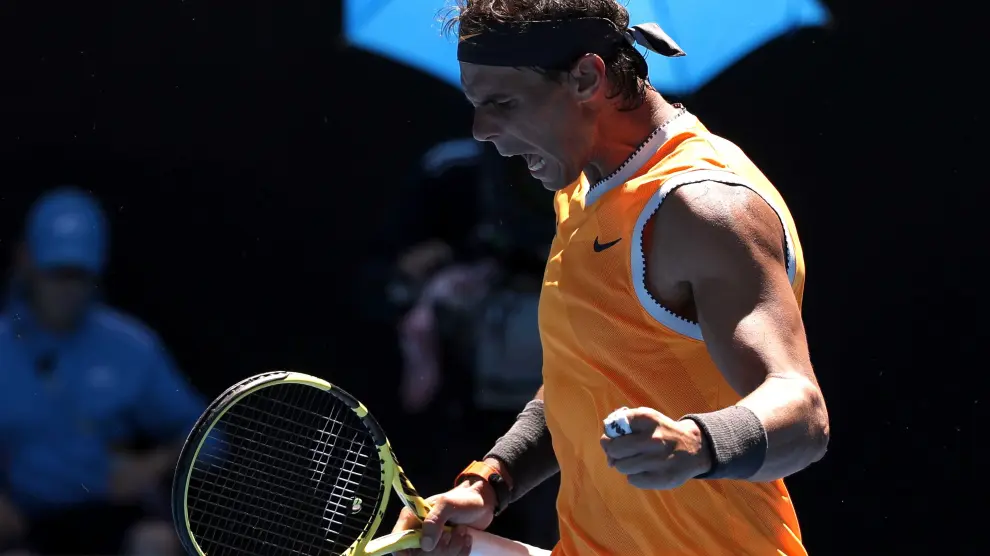 El tenista español Rafa Nadal se clasifica para la segunda ronda del Abierto de Australia.