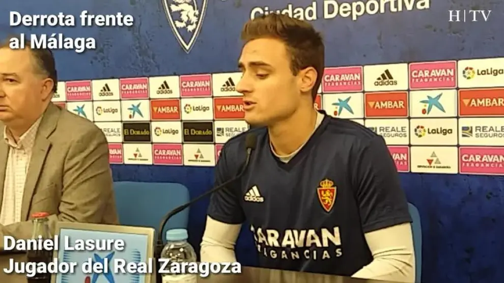 Lasure: "Hay que quedarse con las muchas cosas positivas de la derrota contra el Málaga"