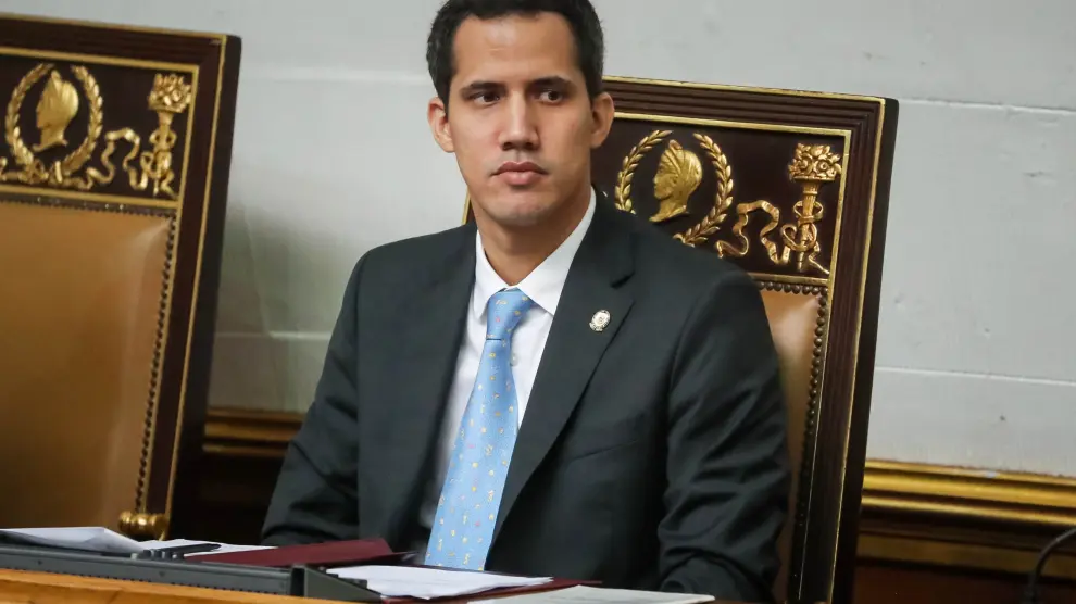 El presidente de la Asamblea Nacional de Venezuela, Juan Guaidó.