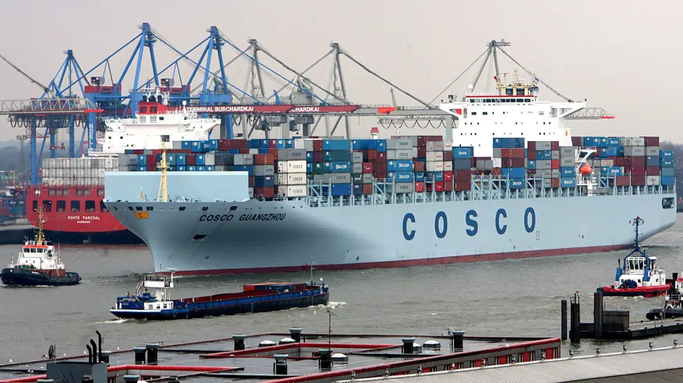 El grupo chino Cosco se dedica al transporte marítimo y a la logística integral.