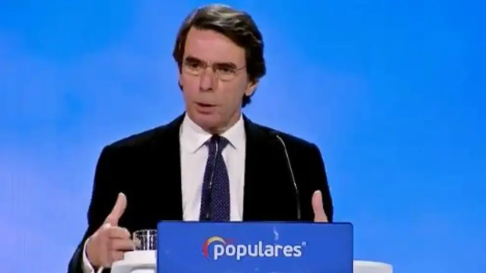 Aznar en imagen de archivo.