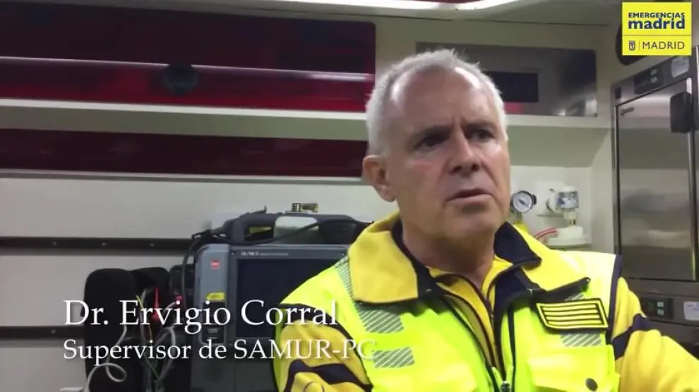 SAMUR explica la asistencia en el accidente de Sinesio Delgado