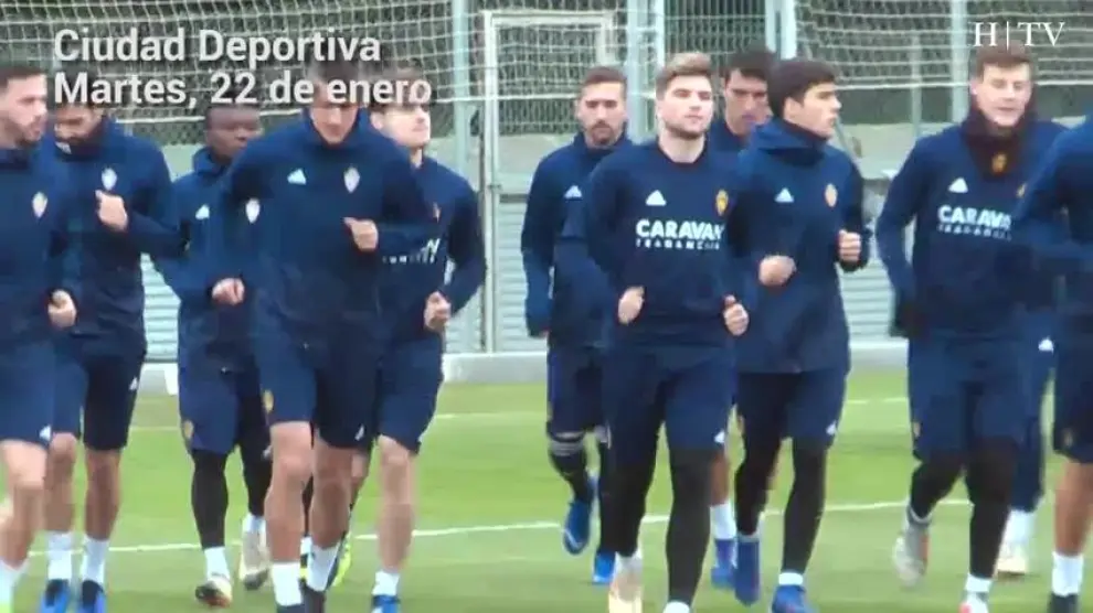 El Real Zaragoza comienza a preparar su encuentro frente al Real Oviedo