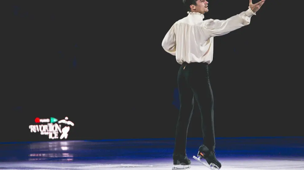 Javier Fernández interpretando El Hombre de la Mancha en Revolution on Ice 2018
