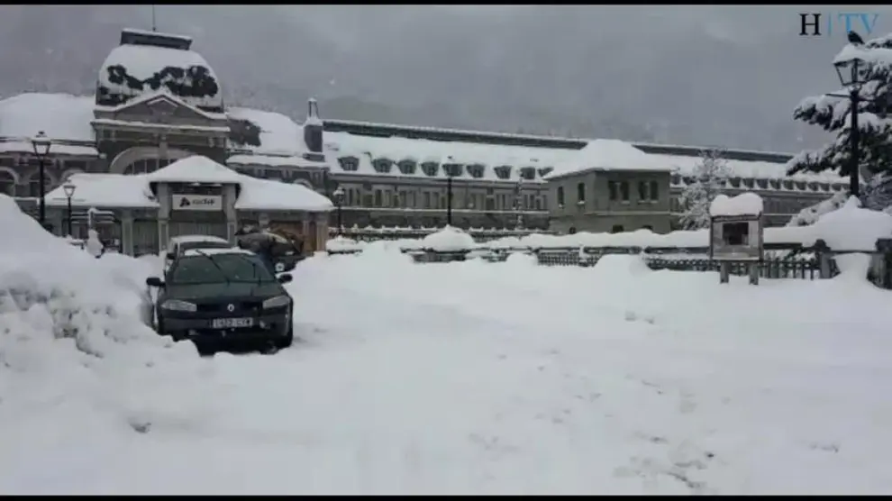 Llega un nuevo frente de nieve al Pirineo a partir de 400 metros
