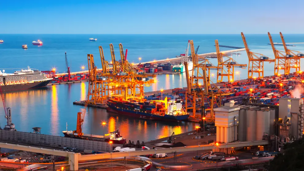 El comercio de mercancías con el exterior es una actividad con un peso notable en la economía aragonesa.