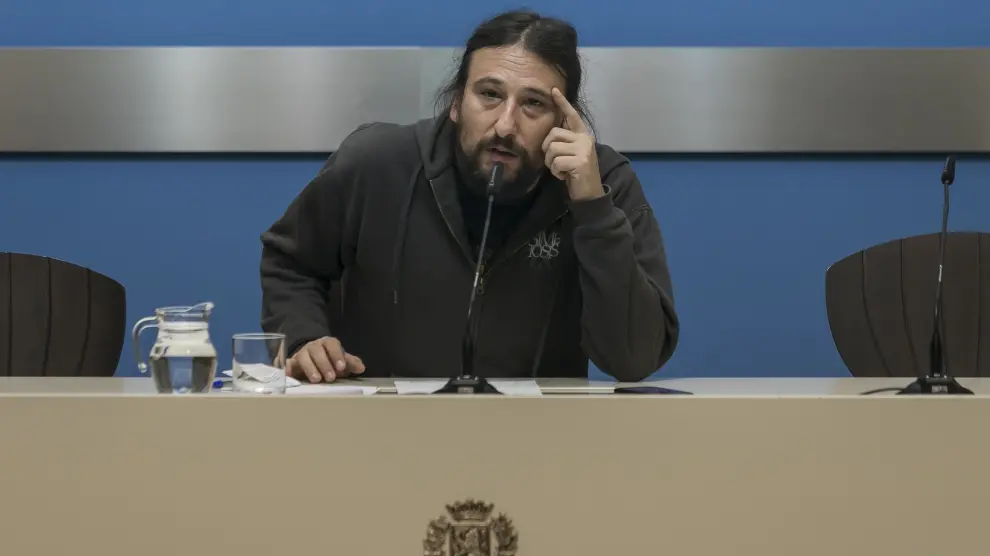 El concejal de ZeC, Pablo Híjar, en imagen de archivo.