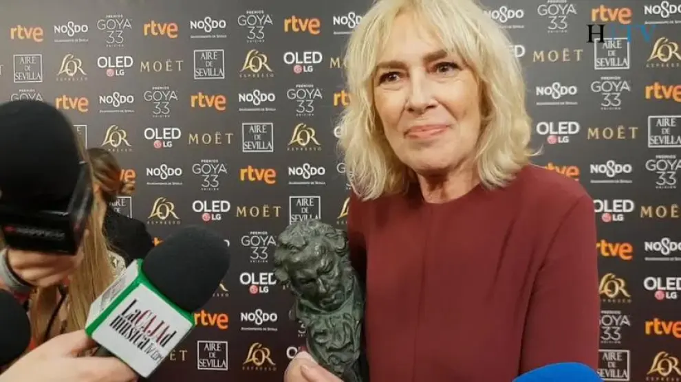 Susi Sánchez, premio Goya a la Mejor Actriz Protagonista