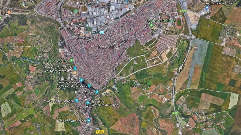 La agresión tuvo lugar en el municipio malagueño de Ronda.