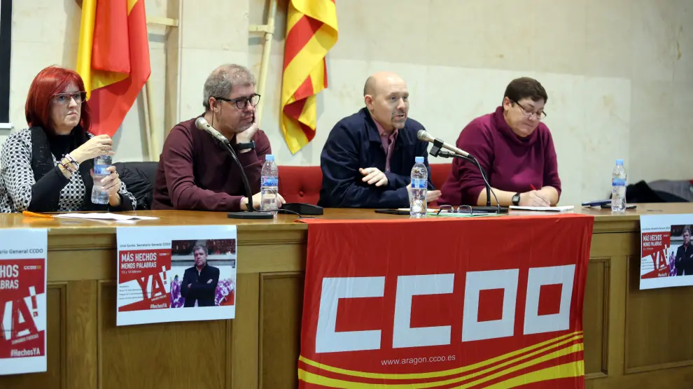 Álvarez y Sordo han participado esta mañana en una asamblea de delegados en Palma.