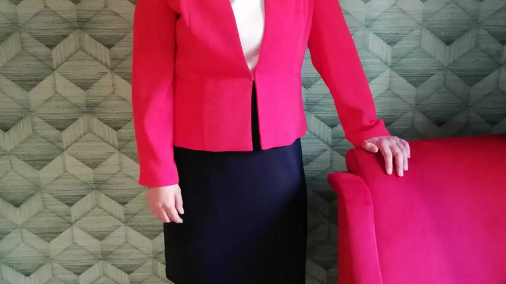 Beatriz Albiac, presidenta de la Asociación de Prematuros de Aragón (Araprem).