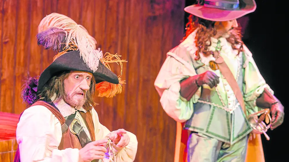José Luis Gil en la piel de Cyrano, un personaje del teatro clásico que no ha perdido actualidad.