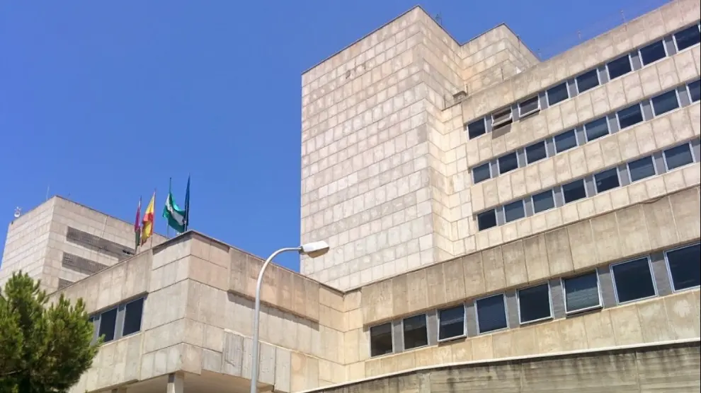 La fachada del Hospital Materno Infantil de Málaga.