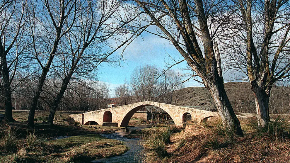 Puente romano de Luco de Jiloca, en Teruel.