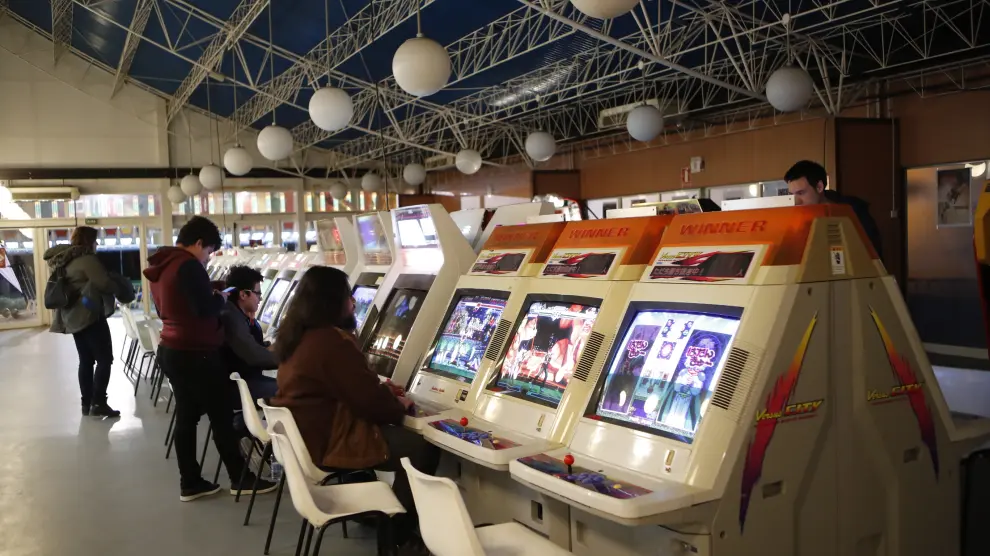 También se han instalada máquinas 'arcade' de los años ochenta.
