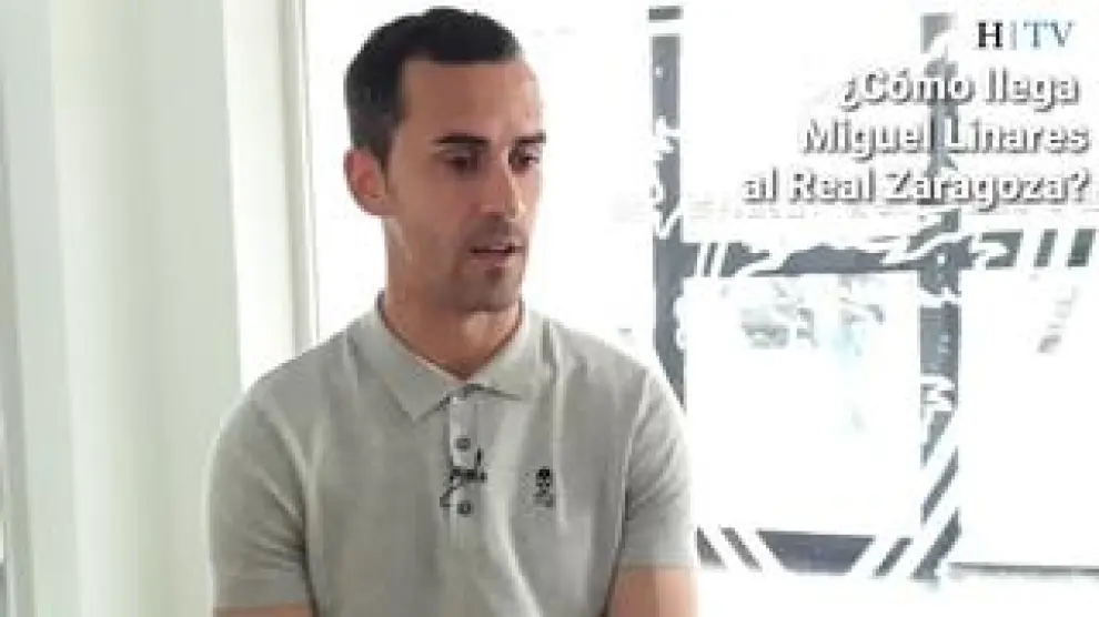 Lea este jueves la entrevista completa a Miguel Linares, jugador del Real Zaragoza, en las páginas de HERALDO DE ARAGÓN.