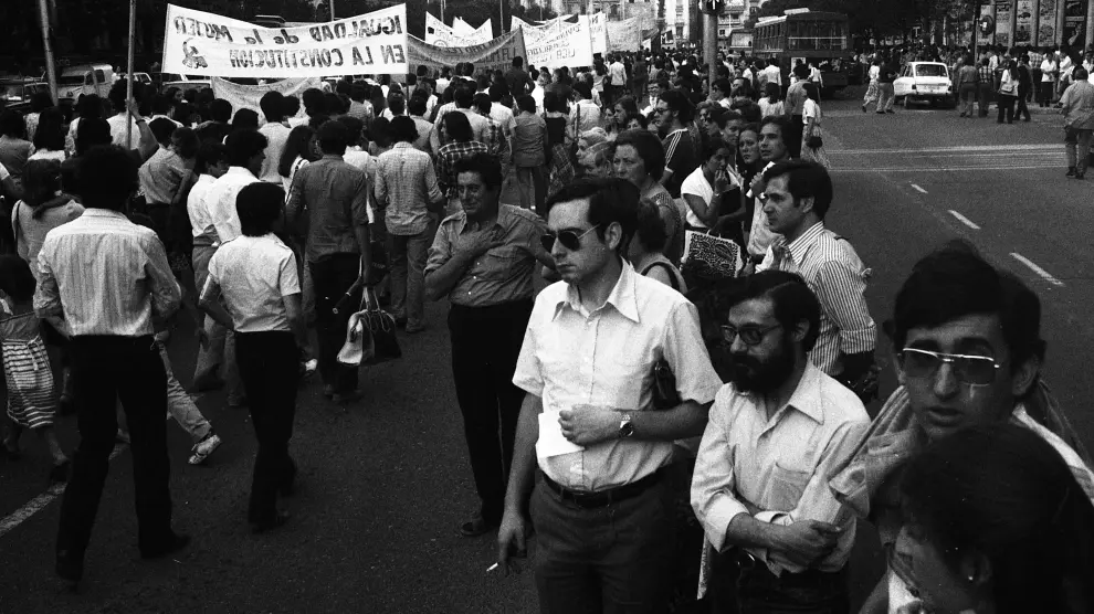 Manifestación feminista 1978