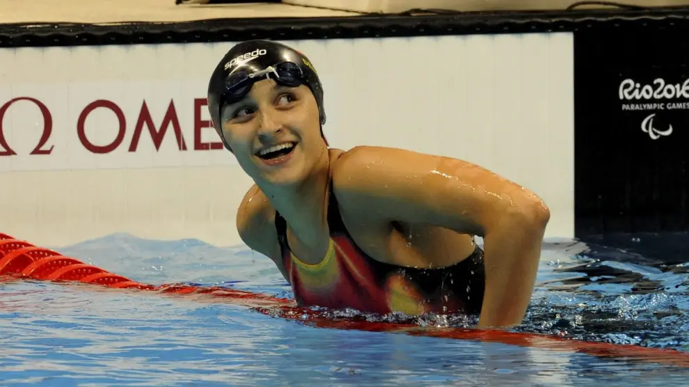 María Delgado, una de las deportistas nominadas, en los Juegos de Río de Janeiro.