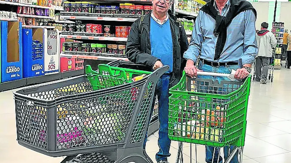 Gimeno y Suárez, en el supermercado