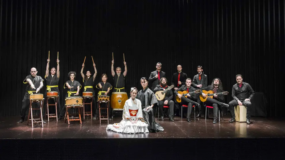 Imagen de 'Keicho Ópera Flamenca', que se estrenará dentro del Festival de Flamenco de Zaragoza.