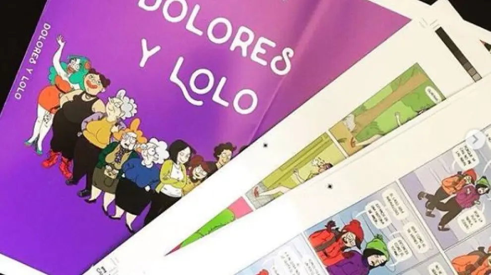 'Dolores y Lolo', el nuevo cómic que presenta la aragonesa Mamen Moreu en Barcelona Cómic