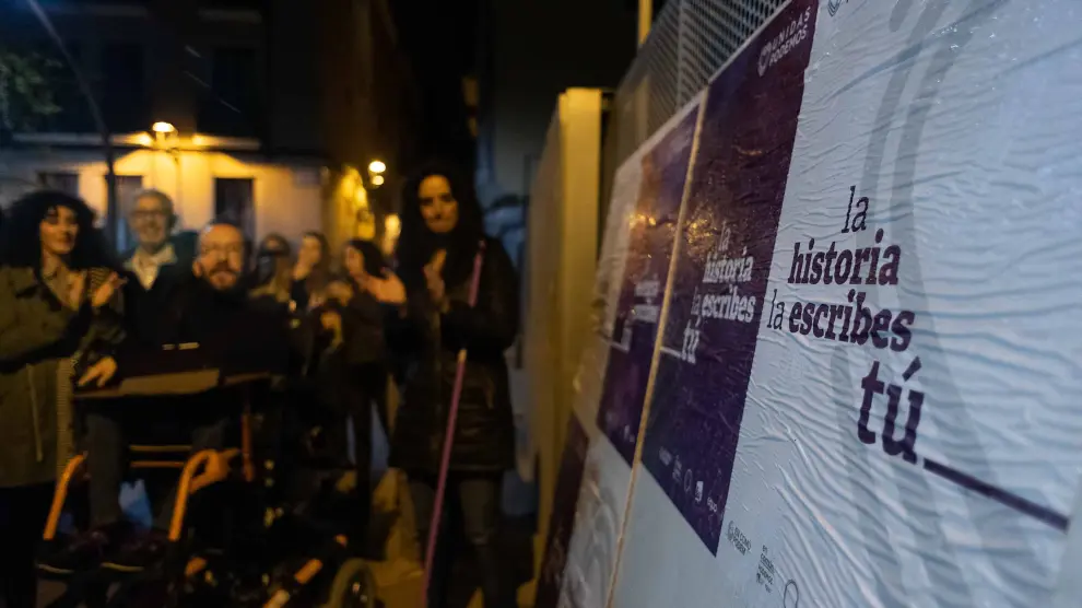 Arranque de campaña de Unidas Podemos en Zaragoza