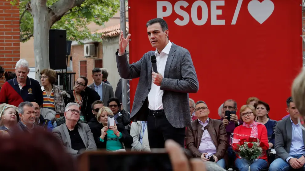 El presidente del Gobierno y candidato del PSOE para las elecciones generales, Pedro Sánchez.