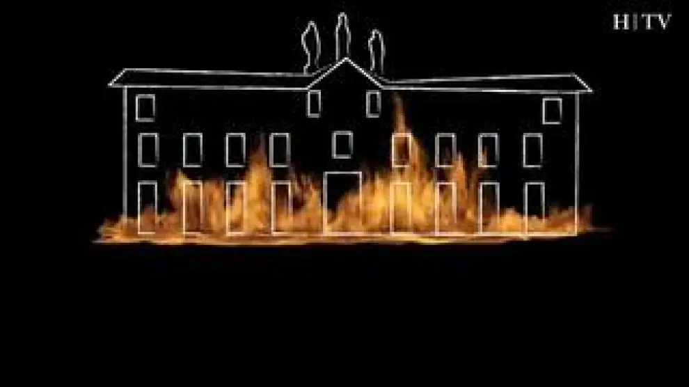 La Casa de Comedias del Hospital de Nuestra Señora de Gracia de la capital aragonesa fue pasto de las llamas en noviembre de 1778, durante una representación musical. Se ubicaba en la actual plaza de España.