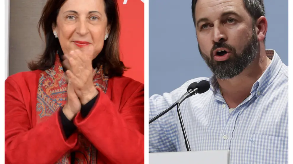 Margarita Robles y Santiago Abascal votarán este domingo en el mismo colegio electoral.