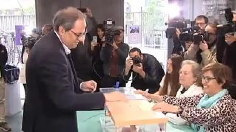 El presidente de la Generalitat está "convencido" de que habrá un voto "masivo"