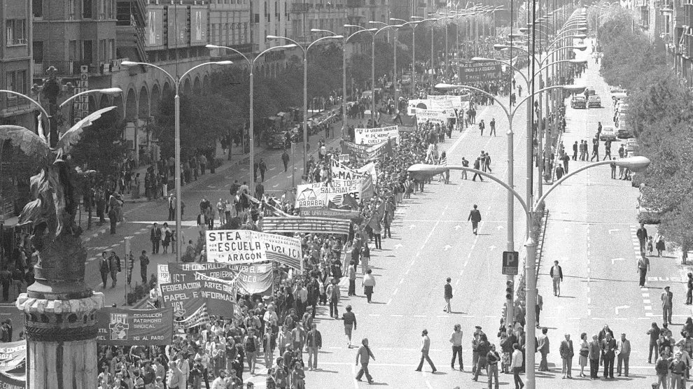 Primero de Mayo 1979 en Zaragoza