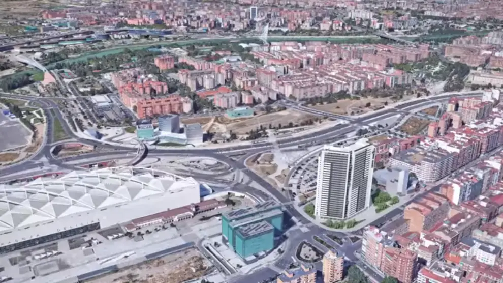Torre Zaragoza se situará frente a la estación del AVE