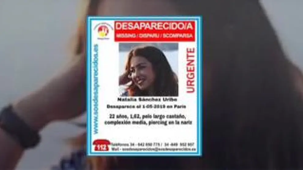 La policía francesa pide la colaboración ciudadana para encontrar a Natalia Sánchez Uribe, la estudiante de Erasmus desaparecida desde el pasado día 1 en París. Este lunes se encontró su mochila, con su móvil y su ordenador, en un parque cerca de la Escuela de Economía de la Sorbona, la facultad donde ella cursa su beca.