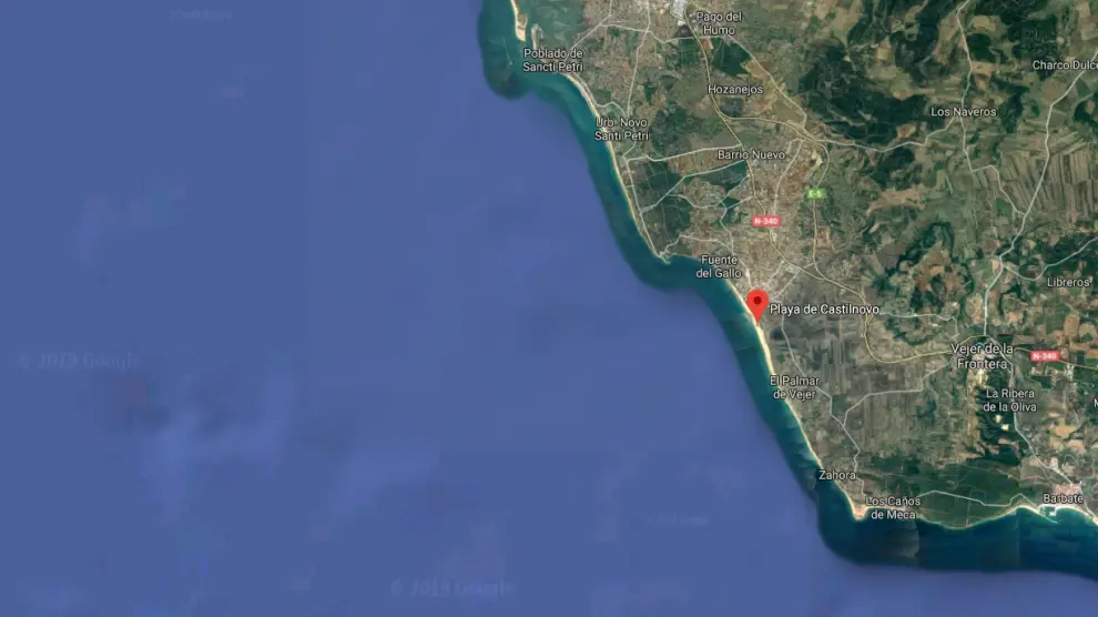 El suceso ha tenido lugar en la zona de la playa de Castilnovo, en conil de la Frontera (Cádiz).