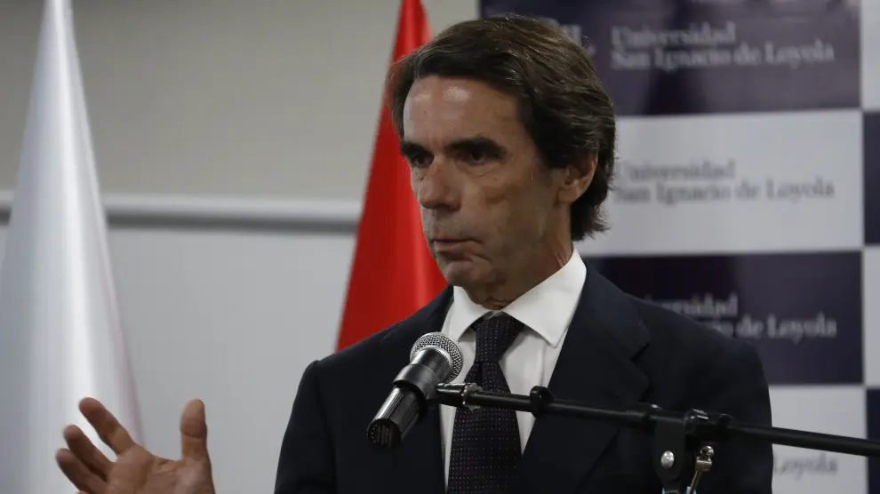 José María Aznar en Paraguay.