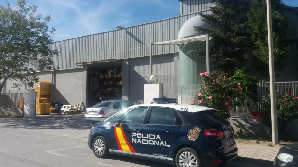 El accidente ha ocurrido en el polígono la Paz de Teruel.