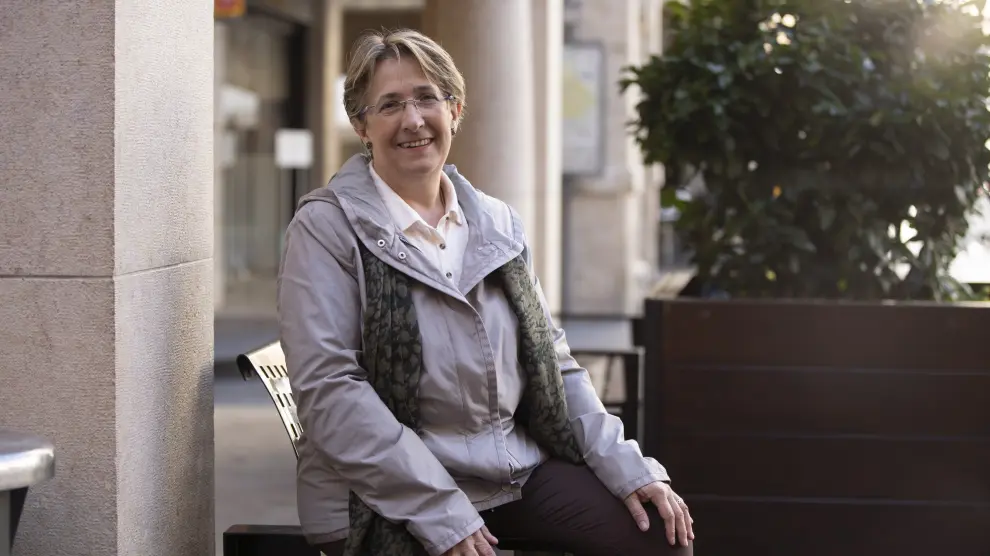 Blanca Villarroya, candidata de Unidas Podemos por Teruel.