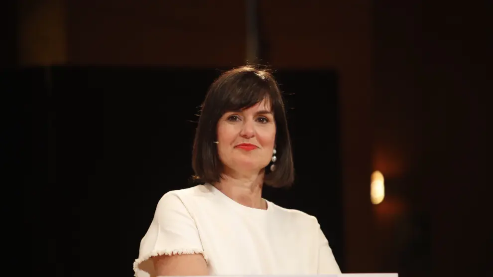 Elena Allué, candidata del PAR al Ayuntamiento de Zaragoza.