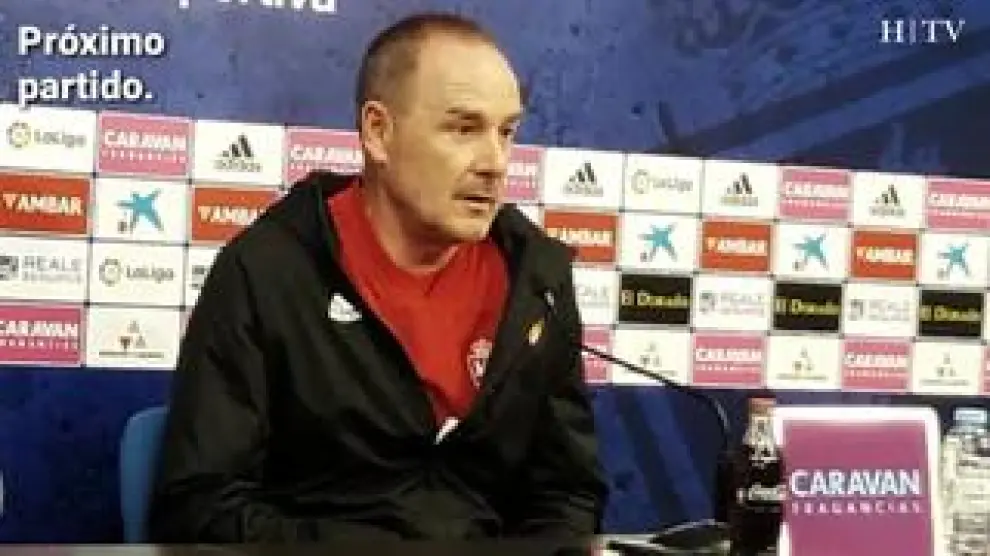 El entrenador del Real Zaragoza, Víctor Fernández, ha comentado cómo afronta el equipo el próximo partido, este viernes en La Romareda contra el Sporting de Gijón.