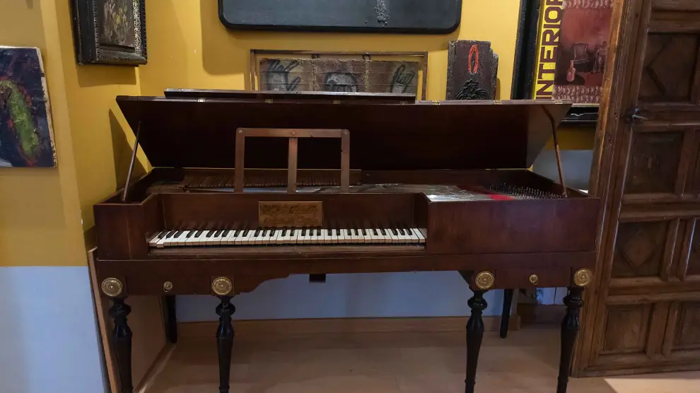 El pianoforte, que se restauró en el año 2000, no ha sido tocado en público