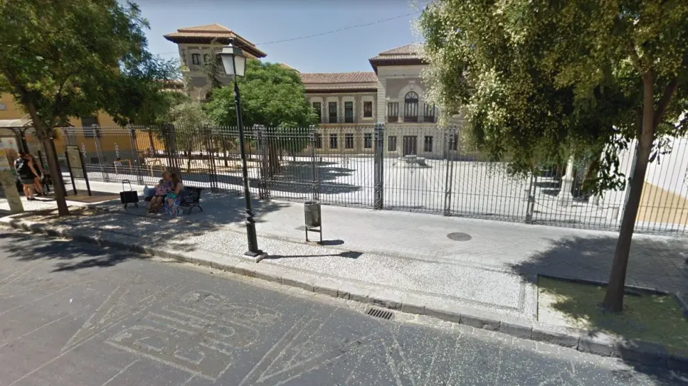 La granadina plaza de la Libertad, donde se ha producido la agresión.