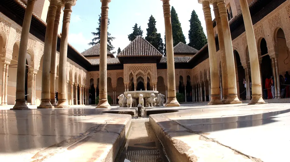 La Alhambra de Granada fue el primer monumento español declarado patrimonio Mundial, en 1984.
