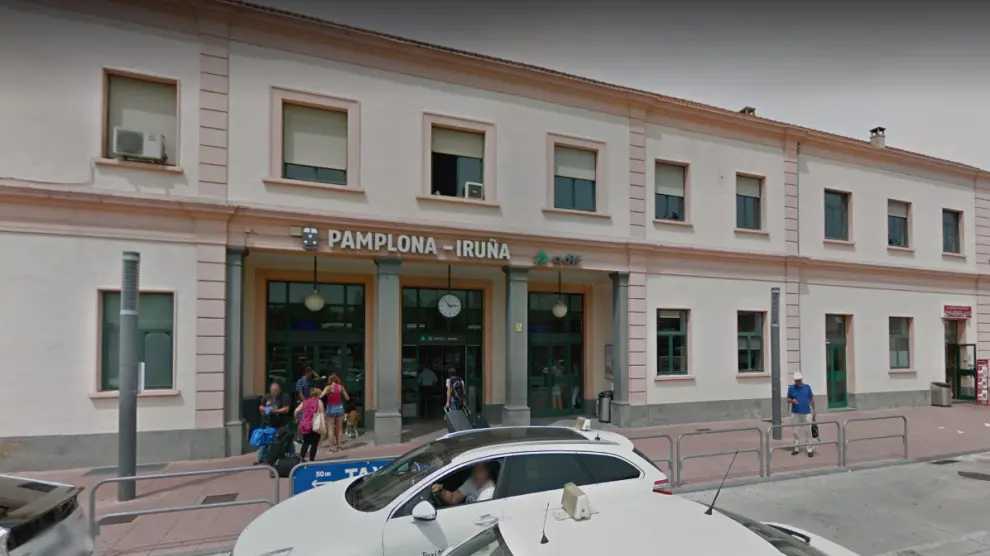 Localizaron el cadáver en la estación de Renfe de Pamplona en un lugar apartado, oculto por un vagón en desuso.