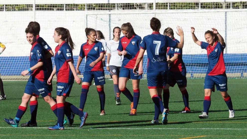 La SD Huesca se encuentra a un punto de sellar su ascenso a Segunda División