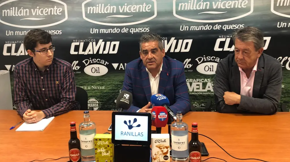 Presentación del nuevo director deportivo del Ebro