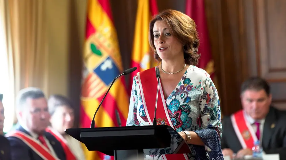 Emma Buj, alcaldesa de Teruel.