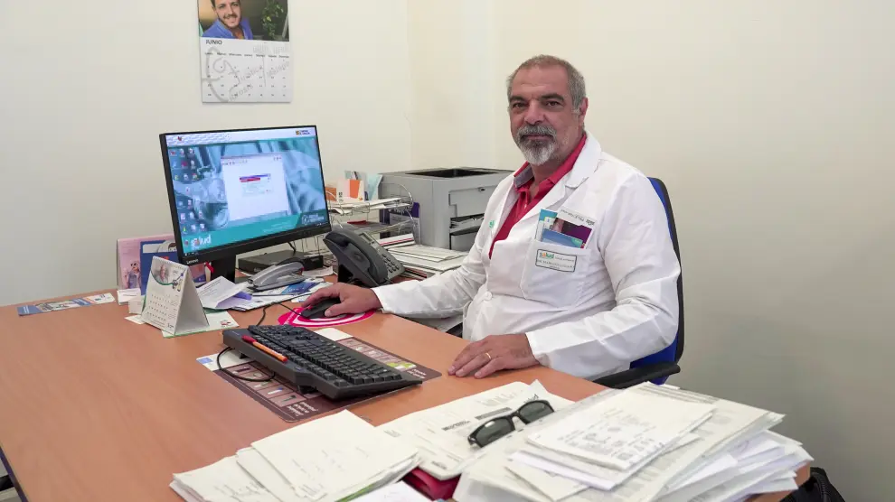 Mariano Lozano, medico del centro de salud ensanche de Teruel